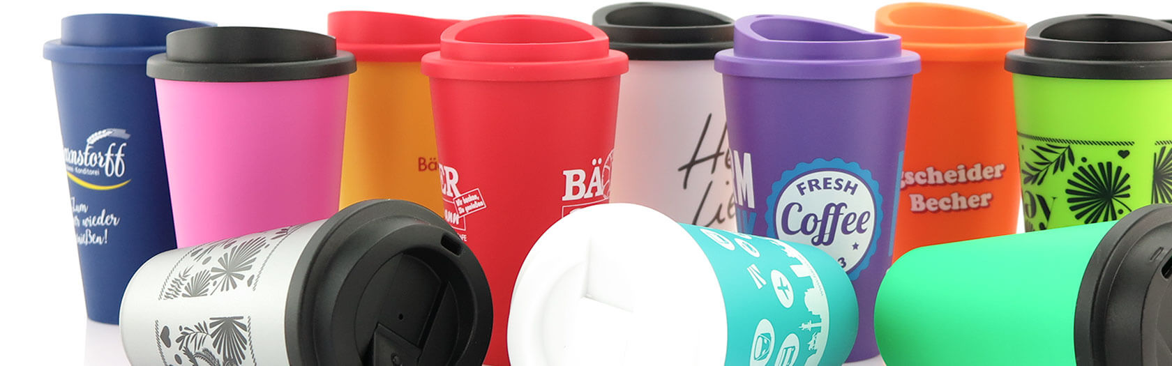 'Classic Coffee Shop' Thermobecher - Banner 