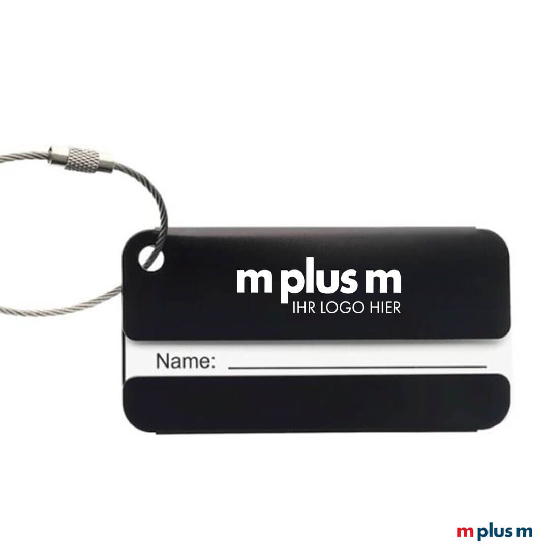 Günstiger Travel Metal Kofferanhänger als Give Away mit Logo bedrucken