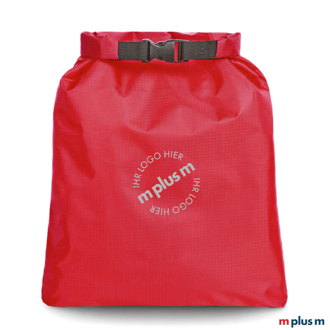 Drybag Big Safe Seesack Tasche in rot. Günstig, wasserfest und schön mit Logo zubedrucken